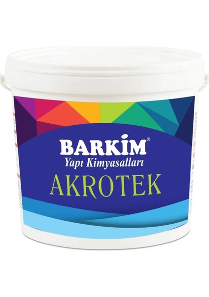 Akrotek Akrilik Su Izolasyon Malzemesi Uv Dayanımlı 5 kg
