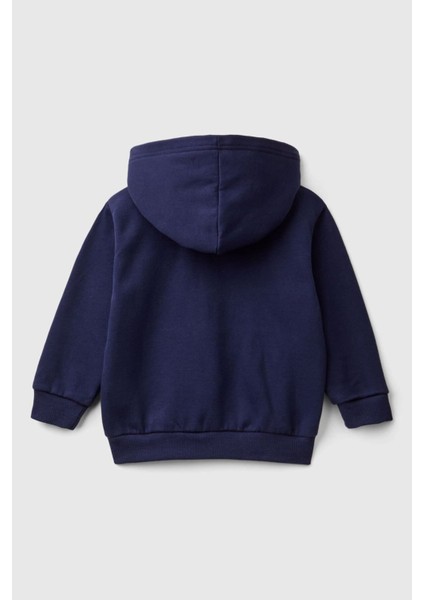 Erkek Bebek Kapüşonlu Sweatshirt - Lacivert fiyatları
