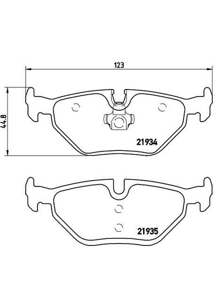 Arka Balata Bmw E46 320I-323I-328I