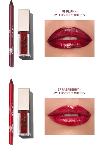 Maxivolumizer Lipgloss 220 - Luscious Cherry - Kalıcı ve Nemlendirici Ruj - Dolgunlaştırıcı Etki