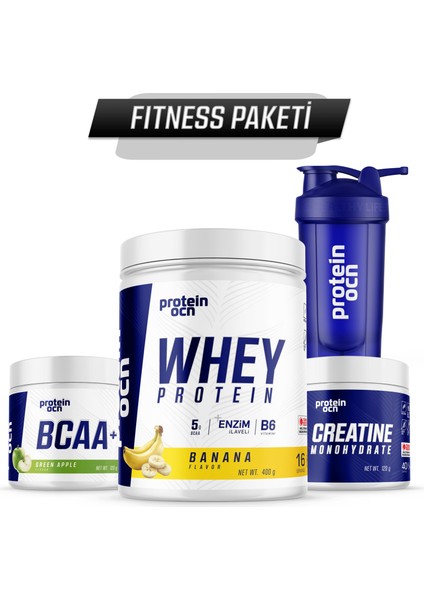 Fitness Paketi - Muz Yeşil Elma