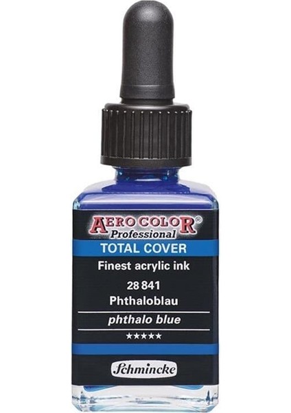 Aero Color Akrilik Mürekkep 28 Ml. 841 Phthalo Blue