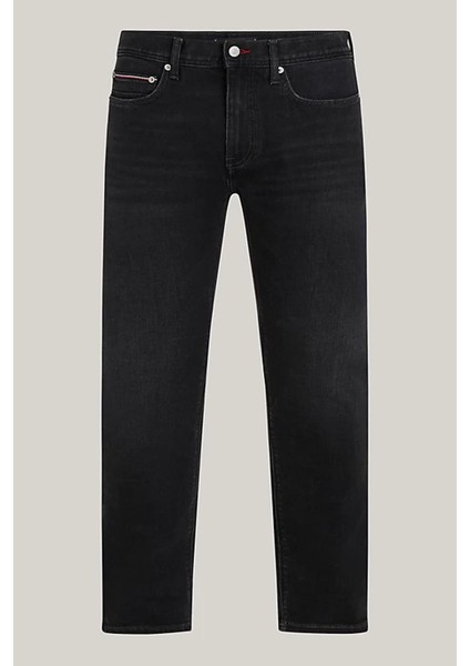 Erkek Th Flex Bleecker Slim Kot - Siyah indirimleri