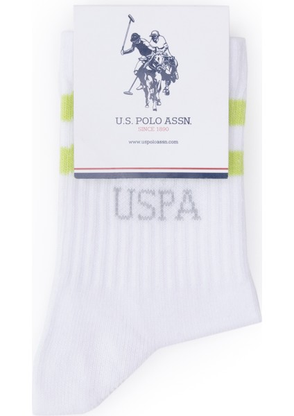 U.s. Polo Assn. Erkek Çocuk Beyaz Soket 50299314-VR013