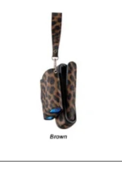 Sigara Saklama Çantası Aksesuarları ile Iqos Iluma Leopar Çanta Dark Brown fiyatları