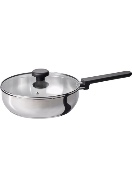 Mıddagsmat Sote Tavası Cam-Paslanmaz Çelik 24 cm