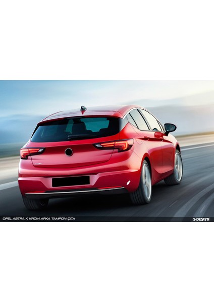 Opel Astra K Hb Krom Arka Tampon Çıta 2015-2022 fırsatları