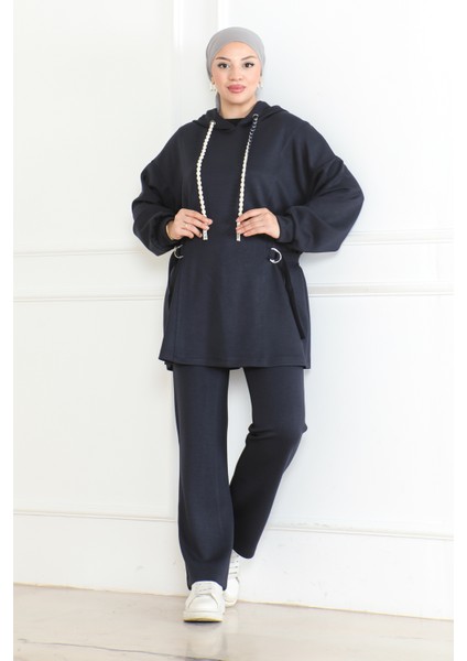 Aura Modal Scuba Takım & Lacivert