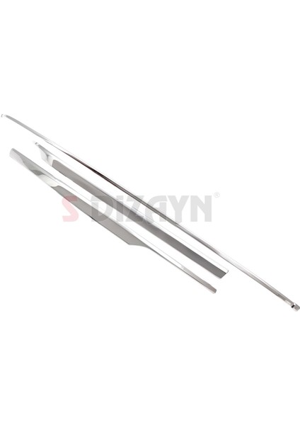 Vw Passat B8 Krom Arka Tampon Alt Çıtası 3 Parça 2015-2019 modelleri