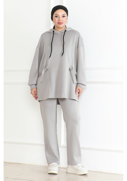 Aura Modal Scuba Takım & Gri