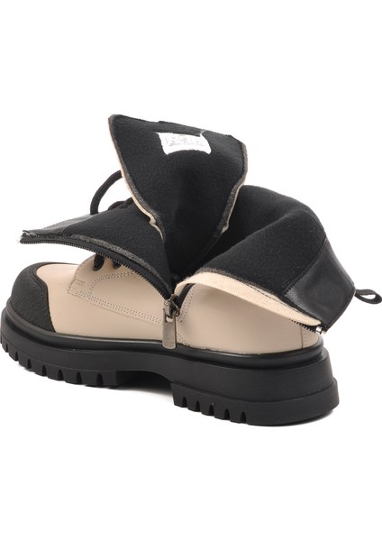 1566-F Krem Içi Polarlı Kız Çocuk Bot fırsatları