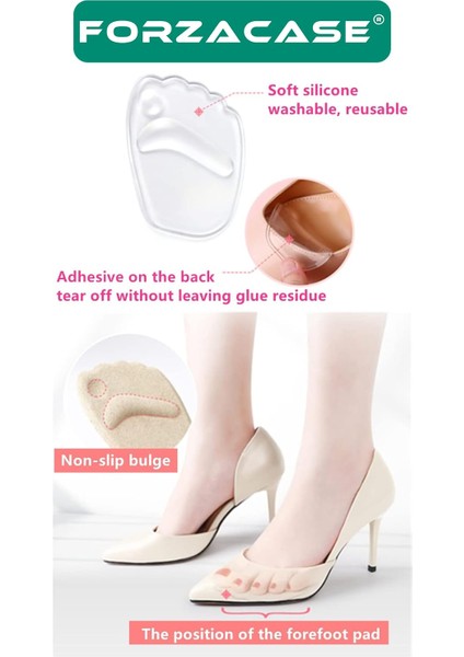 Ayak Rahataltıcı Sünger Ayakkabı Padi Metatarsal 2 Li Pad - FC873 fırsatları