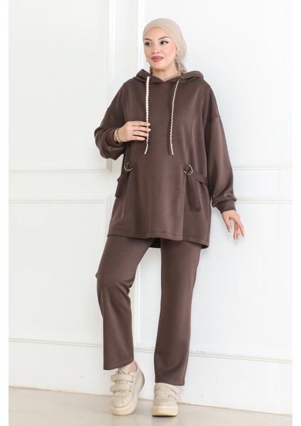 Aura Modal Scuba Takım & Kahverengi modelleri