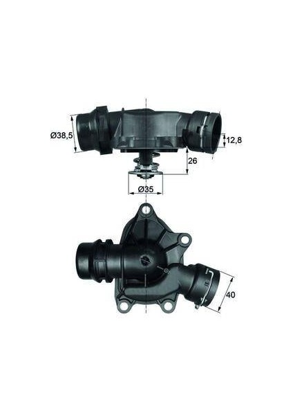Termostat 88 Bmw E38 E39 M57 D30