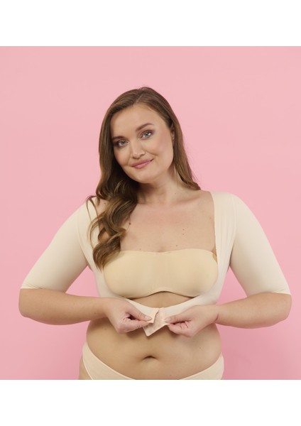 Yeni Inci Lazer Kesim Kol ve Sırt Toparlayıcı Korse 0055 fırsatları