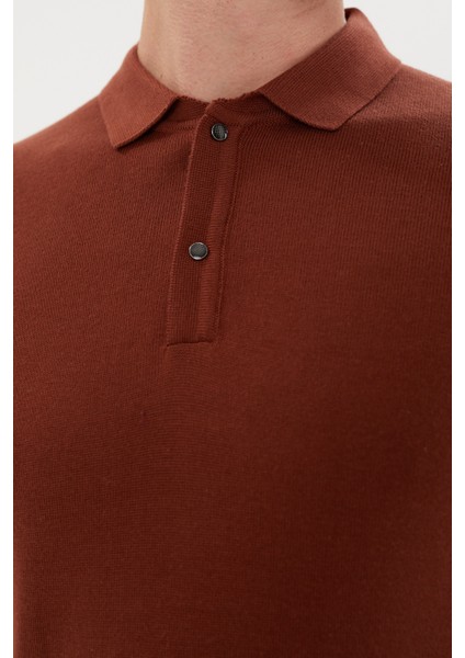 Tony Classics Polo Yaka Basic Uzun Kollu Triko- T-1006