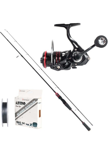 Remıxon Focus Rd 2.30M 3-25GR 2p KAMIŞ+RD2000S 5+1bb Makara, Set Standart-Standart