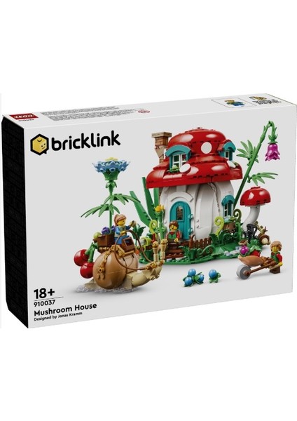 Bricklink 910037 Mushroom House Mantar Evi