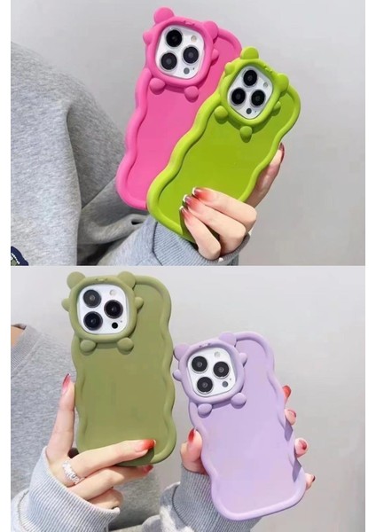 Apple iPhone 12 Pro Uyumlu Micky Mouse Serisi Yumuşak Slikon Telefon Kılıfı