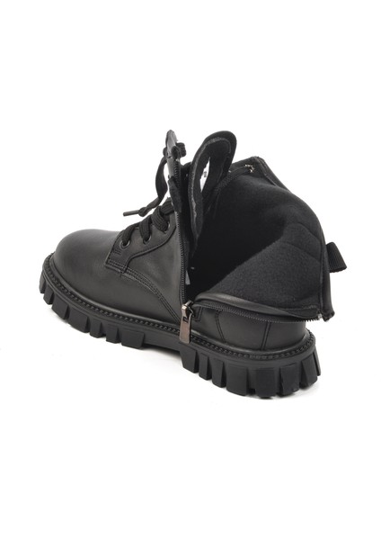 1791-F Siyah-Pudra Kaymaz Taban Çocuk Bot fırsatları