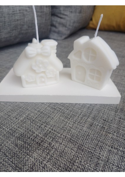Dekoratif Ev Mum 2li, Kurabiye Adam Mum,dekoratif Mum, Yeni Yil si, Yeni Ev, Yeni Iş si, Doğum Günü si, Doğum Günü si modelleri