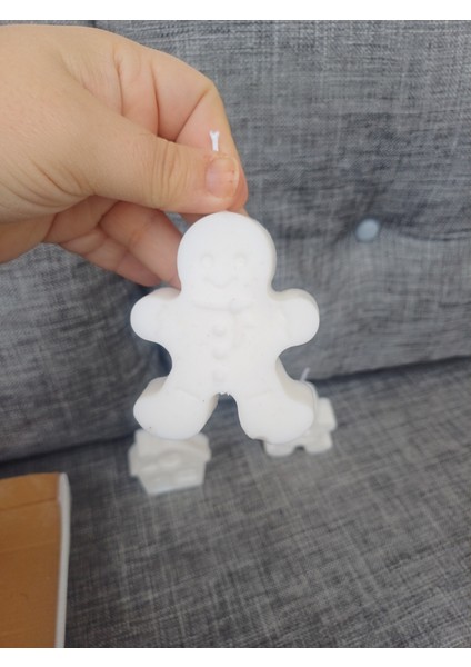 Dekoratif Ev Mum 2li, Kurabiye Adam Mum,dekoratif Mum, Yeni Yil si, Yeni Ev, Yeni Iş si, Doğum Günü si, Doğum Günü si