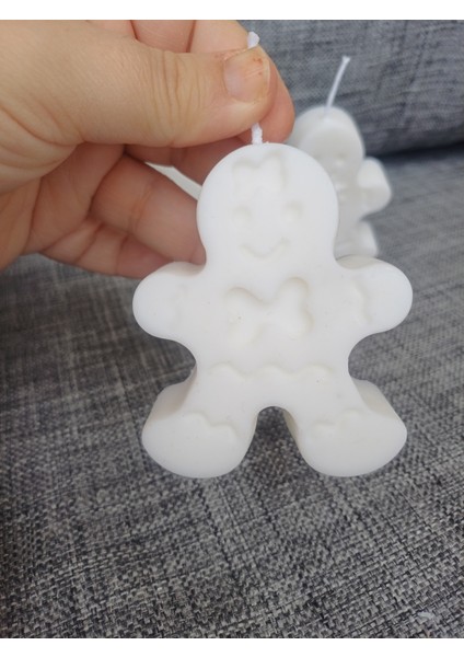 Dekoratif Ev Mum 2li, Kurabiye Adam Mum,dekoratif Mum, Yeni Yil si, Yeni Ev, Yeni Iş si, Doğum Günü si, Doğum Günü si