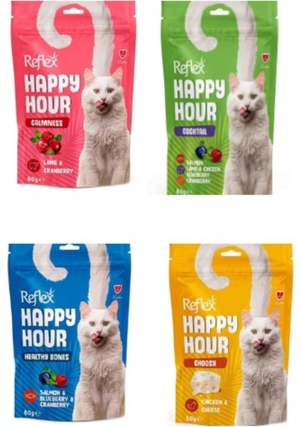 Happy Hour Kedi Ödül Maması 4 Çeşit