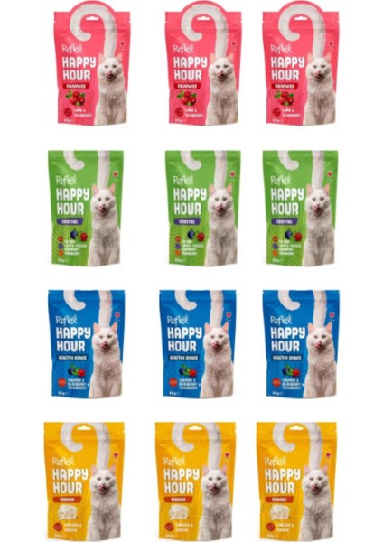 Happy Hour 12'li Kedi Ödül Mamasi