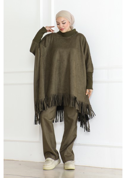 Zen Süet Ikili Takım & Haki indirimleri