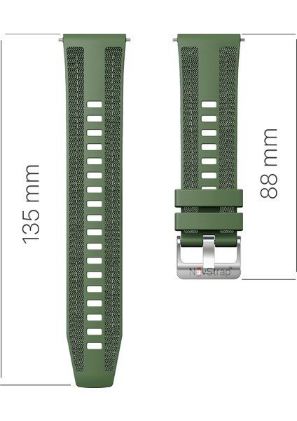 Huawei Watch 3/4/pro/buds/ultimate/runner ile Uyumlu Kordon (22MM) Hybrid Dikişli Kumaş modelleri