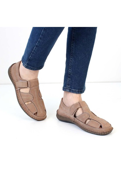 Erkek Kum Nubuk Deri Sandalet fiyatları