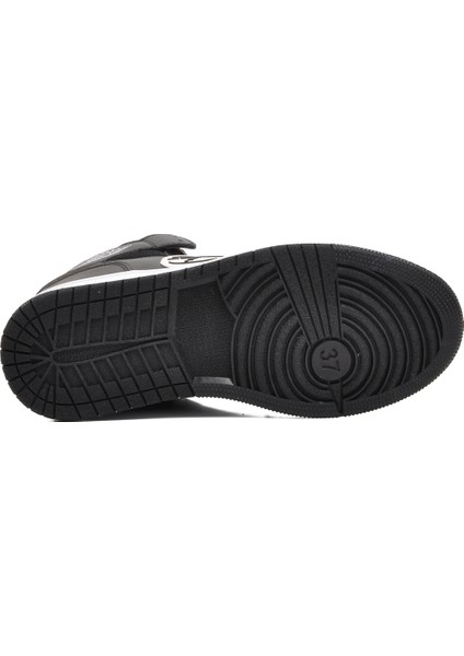 Siyah-Siyah-Beyaz Hi Sneaker indirimleri