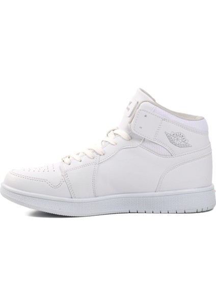 Beyaz-Beyaz Erkek Hi Sneaker fiyatları