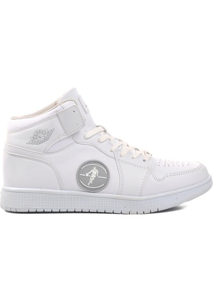 Beyaz-Beyaz Erkek Hi Sneaker modelleri