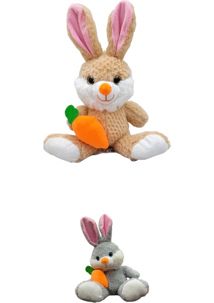 Halley 25CM Havuçlu Tavşan