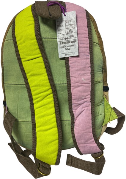 Vintage Tek Gözlü Disayn Sırt Günlük Okul Gezi Çantası Donny Bag 30 cm x 44 cm