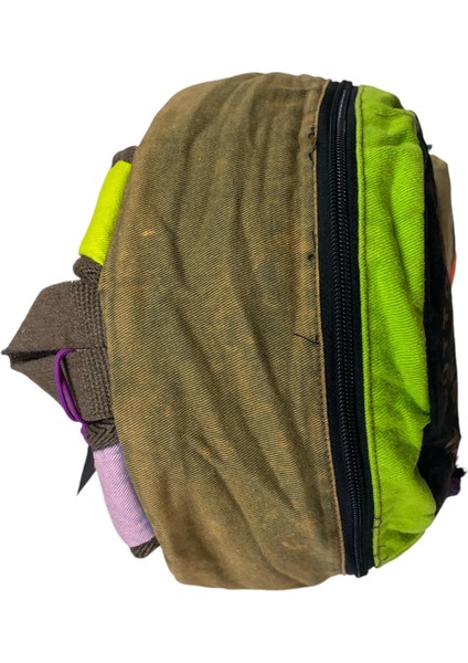 Vintage Tek Gözlü Disayn Sırt Günlük Okul Gezi Çantası Donny Bag 30 cm x 44 cm