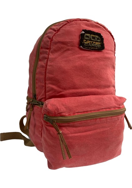 Vintage Tek Gözlü Disayn Sırt Günlük Okul Gezi Çantası Donny Bag 30 cm x 44 cm