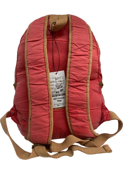 Vintage Tek Gözlü Disayn Sırt Günlük Okul Gezi Çantası Donny Bag 30 cm x 44 cm