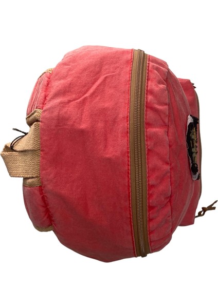 Vintage Tek Gözlü Disayn Sırt Günlük Okul Gezi Çantası Donny Bag 30 cm x 44 cm