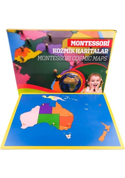 Avustralya Kıtası Puzzle
