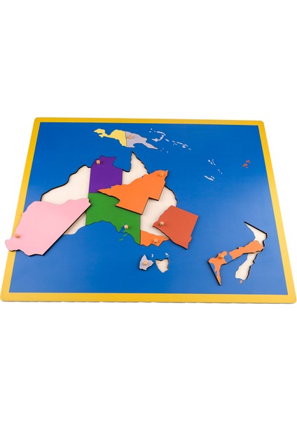 Avustralya Kıtası Puzzle
