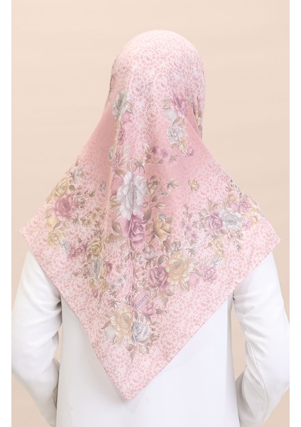Desenli Eşarp Flover-09 Pembe modelleri