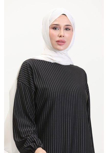 Çizgili Tunik 1028-02 Siyah modelleri