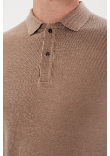 Tony Classics Polo Yaka Basic Uzun Kollu Triko- T-1006