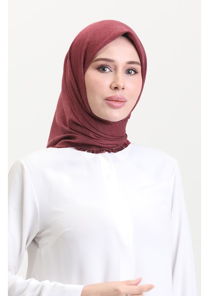 Kaşmir Eşarp 90182-06 Bordo