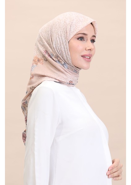 Desenli Eşarp Flover-06 Somon fiyatları