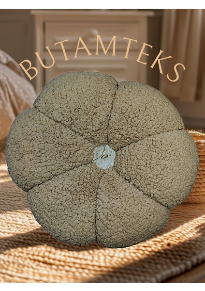 Modern Coco Tarzı Papatya Şeklinde Yumuşacık Dekoratif Kırlent - 35X15 cm ile Şıklığı ve Konforu Yakalayın
