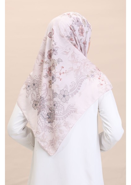 Desenli Eşarp Cvs-02 Lila modelleri